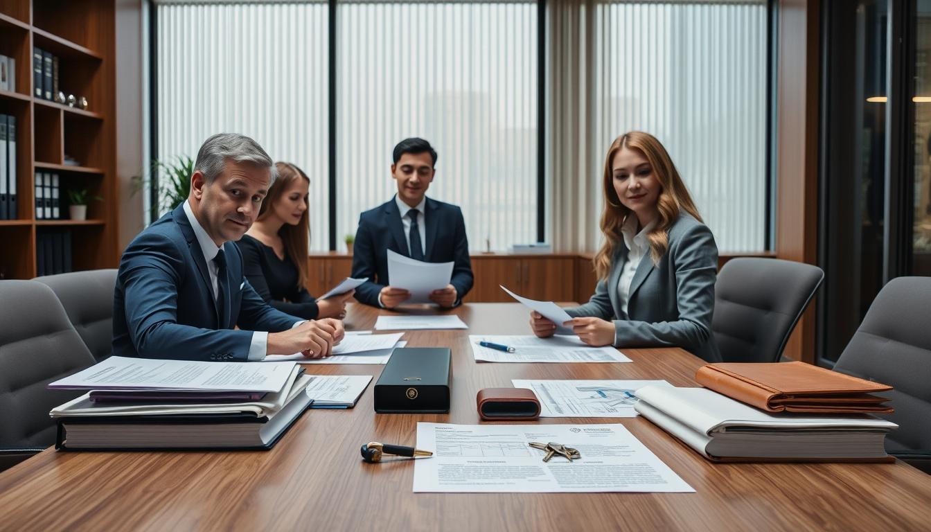 Coordination of property closing documents and timelines