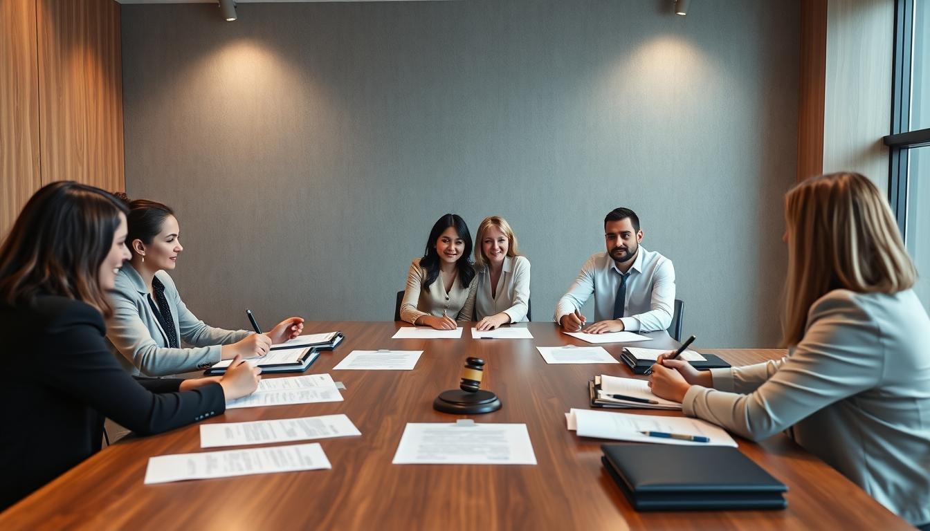 Illustration of real estate closing coordination and transaction planning